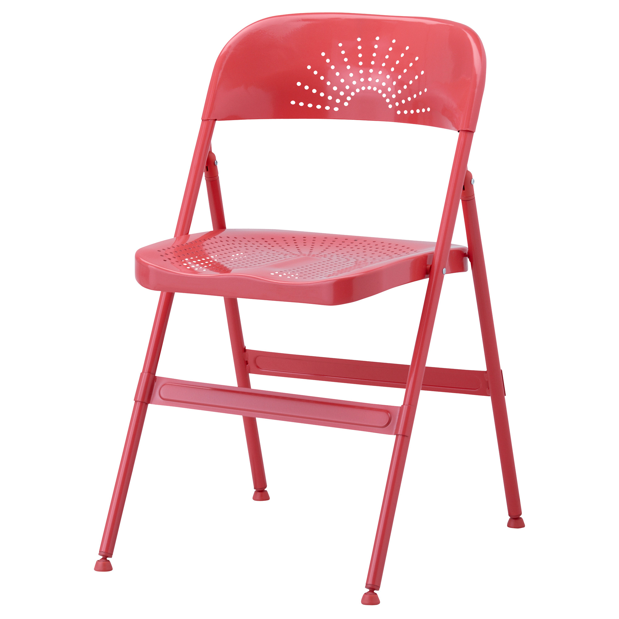 Ikea red 2024 folding chair