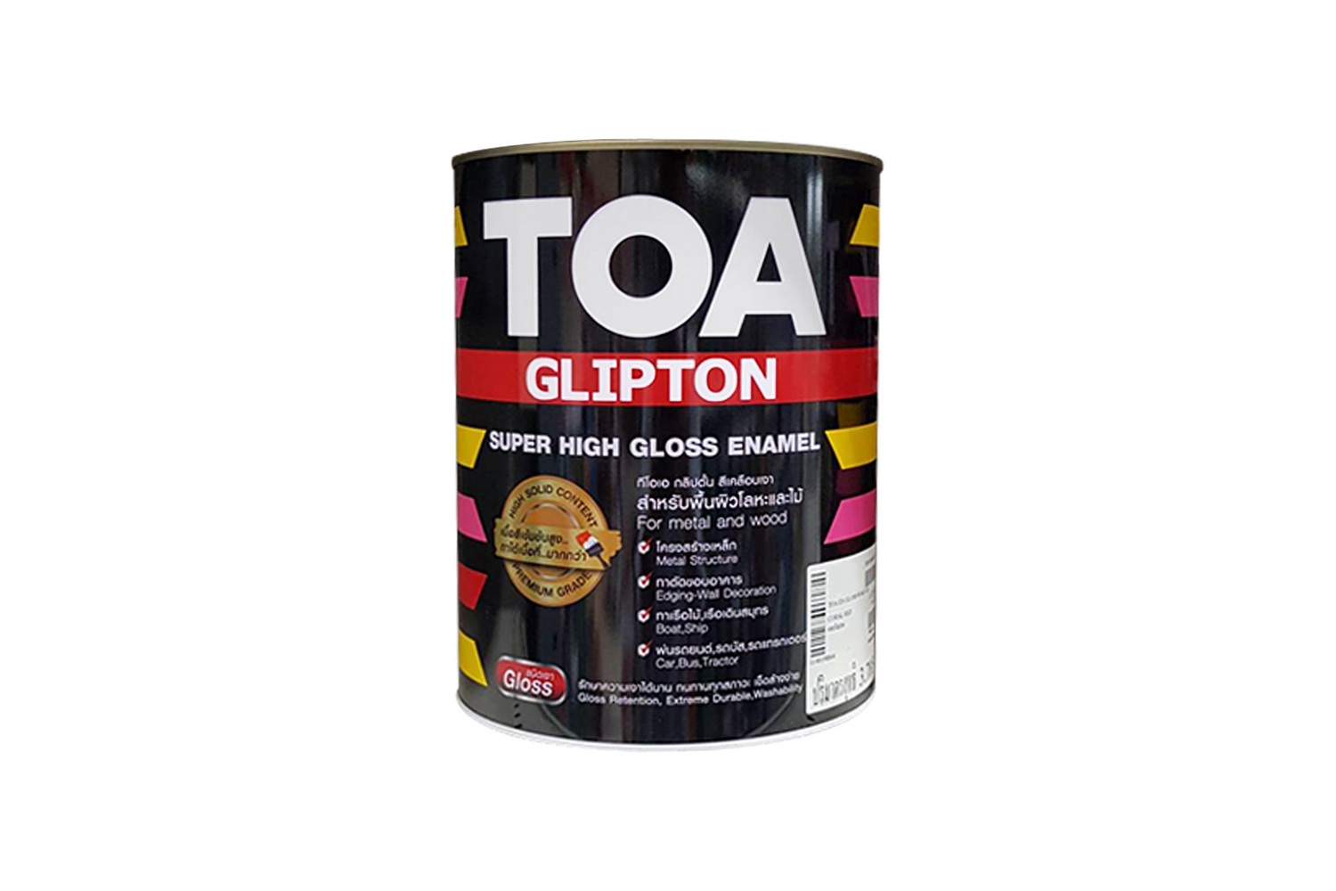 toa glipton super high gloss enamel