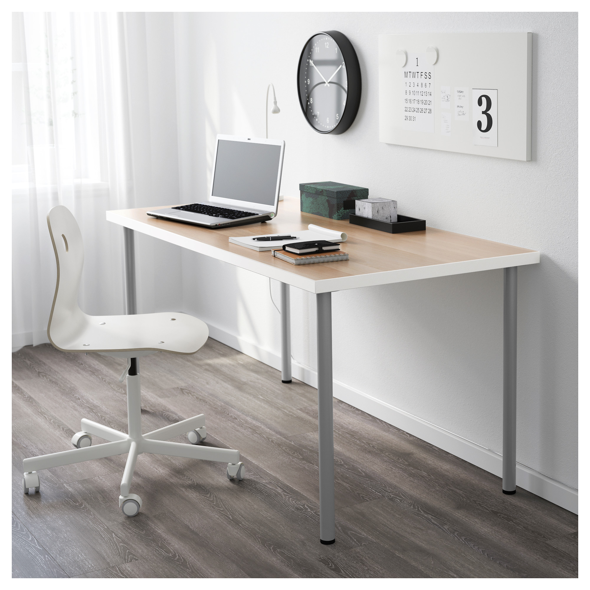 Linnmon Adils Ikea Modular Office Tables Komnit Furniture 3604