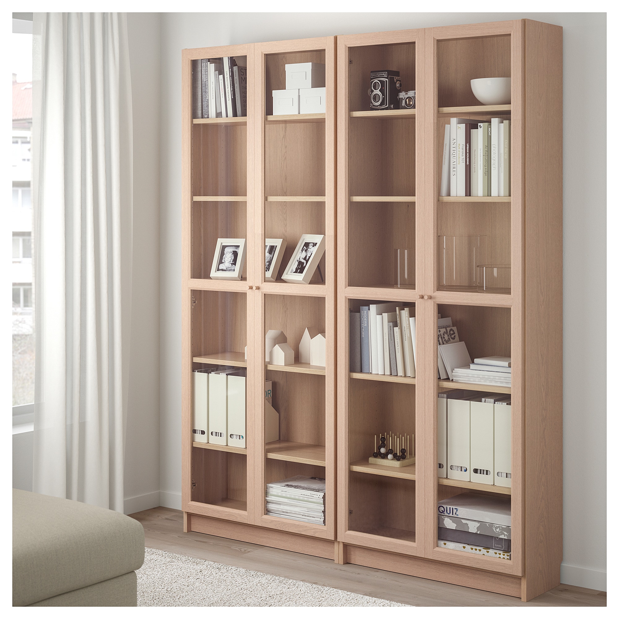 BILLY OXBERG IKEA Bookcases, - Komnit Furniture