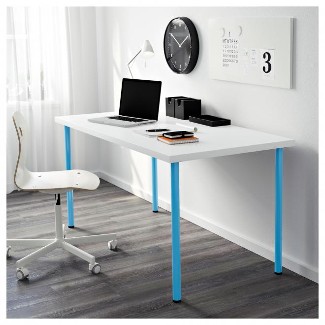 LINNMON ADILS IKEA Modular Office Tables, - Komnit Furniture