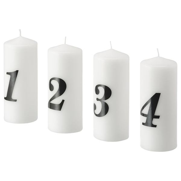 80432057 VINTERFEST Unscented Candles IKEA khmer in phnom penh cambodia