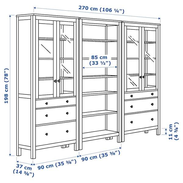 Hemnes Ikea Bookcases Komnit Furniture, Hemnes Bookcase Assembly Instructions
