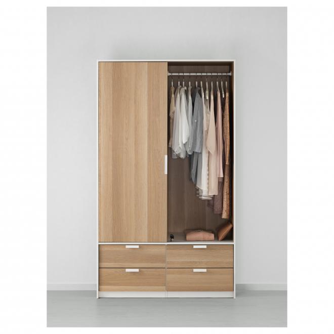 TRYSIL IKEA Wardrobes, - Komnit Furniture