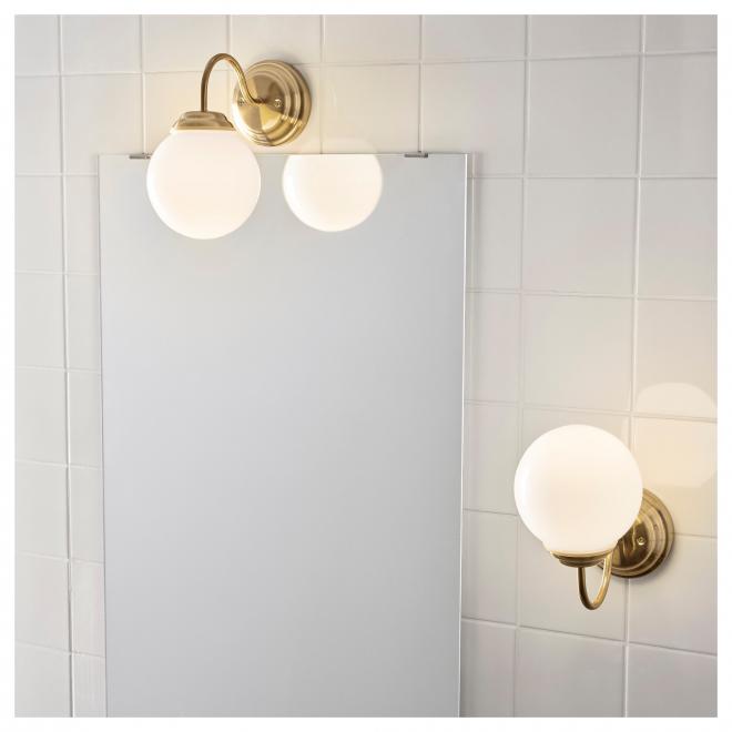 Lillholmen Ikea Bathroom Wall Lamps Komnit Lighting - Ikea Bathroom Wall Light Fixtures